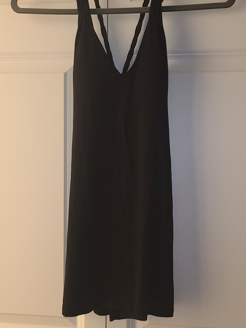 Metropark NWT Size XS (BACK) Criss Cross Tank Top with Braided Straps